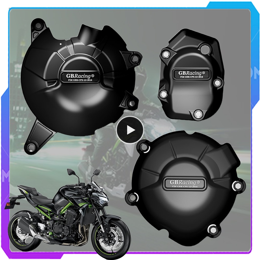 Z900 Motorcycles Engine cover Protection case for case GB Racing  For KAWASAKI Z900 2017-2022 2021 2