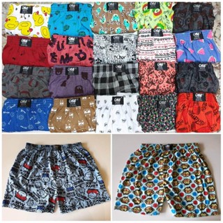 Boxer บ๊อกเซอร์คละลาย Free Size ผ้านิ่ม