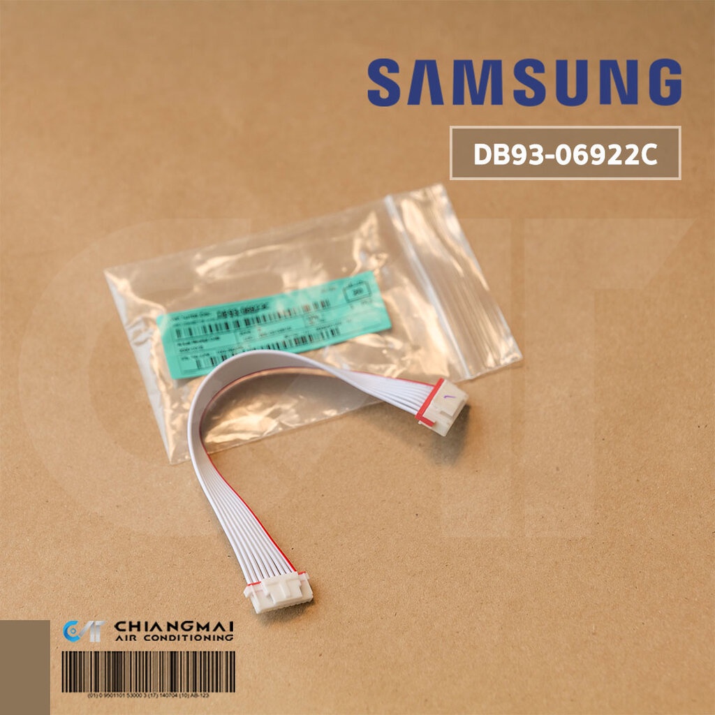 DB93-06922C สายแพรแอร์ Samsung สายไฟต่อเข้าแผงรับสัญญาณรีโมท ASSY CONNECTOR WIRE สาย 9 เส้น ใช้คู่กั