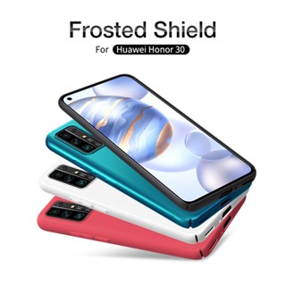 For Huawei Honor 30 Case NILLKIN Frosted Shield Hard Plastic Back Cover for Huawei Honor 30 Pro Phone Case