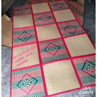 เสื่อกระจูด เสื่อพับ 15 ชิ้น 205*120 cm. สินค้าหัตถกรรมชุมชนทะเลน้อย