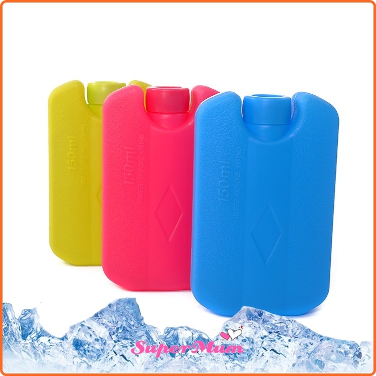 Mini Reusable Ice Brick Ice Pack Ice Board 150ml สําหรับนมแม่กระเป๋า Cooler Box Air Coolers