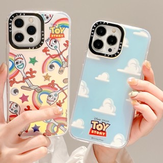 【Toy Story】casetify เคสโทรศัพท์มือถืออะคริลิค กันหล่น ลายเลเซอร์ดาว หลากสี สําหรับ iPhone 13 Pro Max 12 11 Pro Max XR X XS Max SE2020 13 14Promax 14max 14Pro