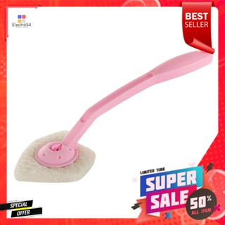 แปรงขัดสุขภัณฑ์เข้าซอก SCOTCH-BRITE สีขาว/ชมพูSANITARY SCRUB BRUSH SCOTCH-BRITE WHITE/PINK