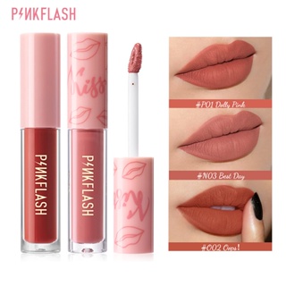 Pinkflash ลิปสติก ลิปกลอส เนื้อแมตต์ ติดทนนาน PF-L01