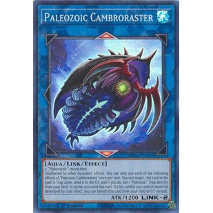 การ์ด Yugioh Paleozoic Cambroraser - MP22-EN088 - รุ่นอันดับ 1 ที่หายากมาก
