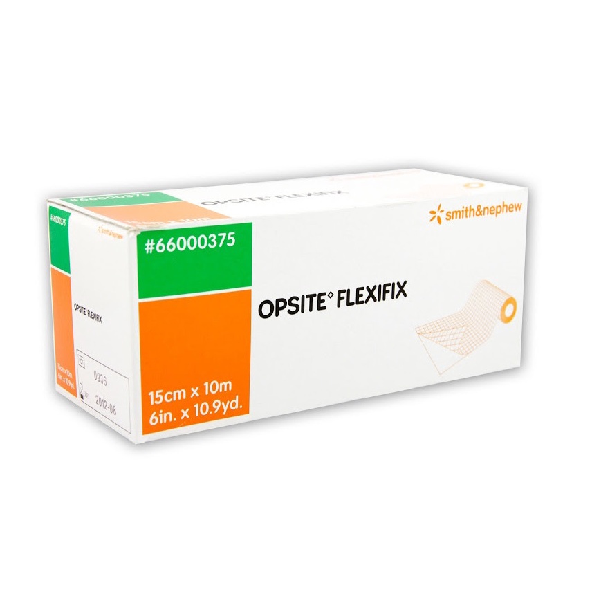 Opsite Flexifix แผ่นฟิล์มใส ปิดแผล กันน้ำ ขนาด 15 cm X 10 m แบบม้วน จำนวน 1 ม้วน 09862