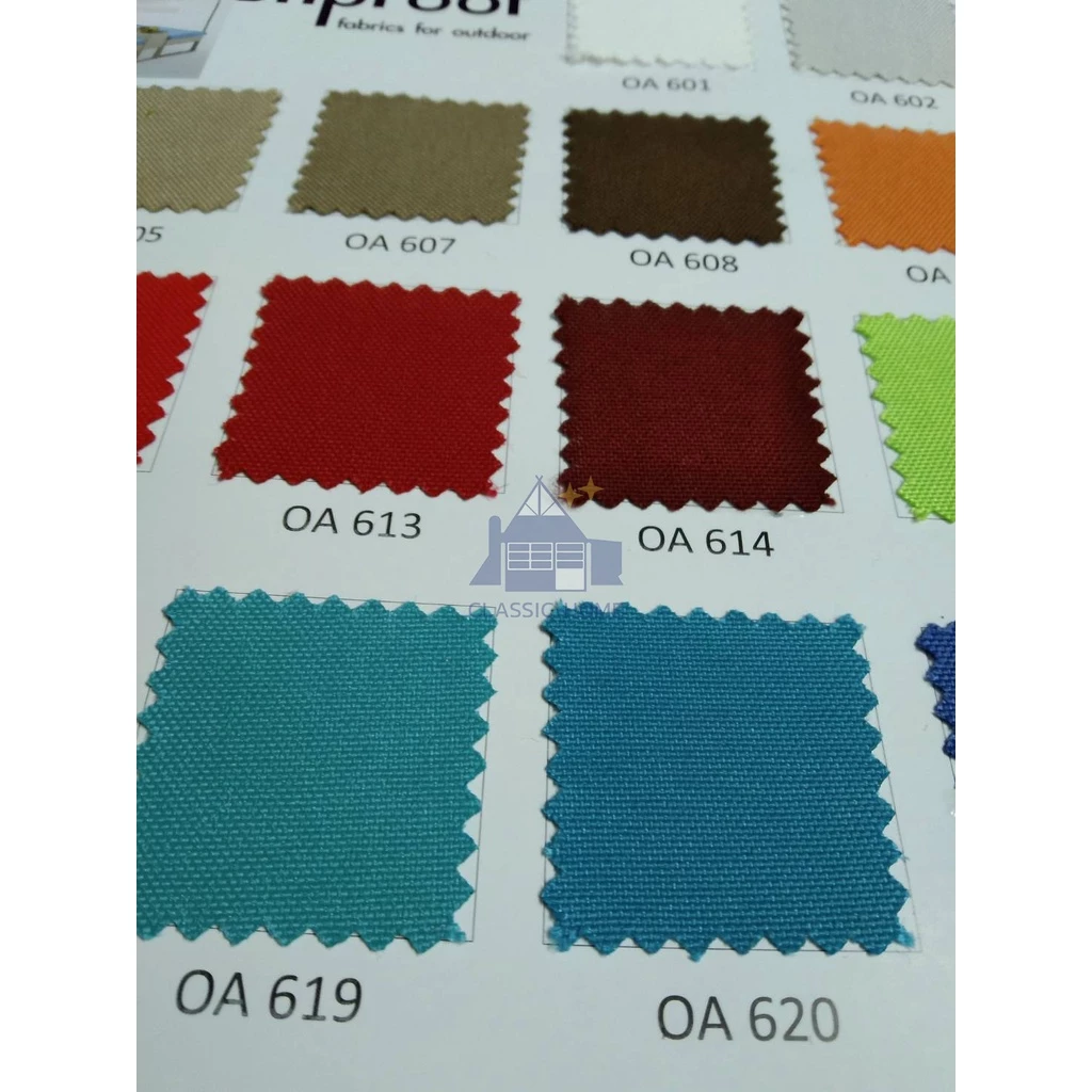 ผ้าบุเฟอร์นิเจอร์ Outdoor Fabric กันยูวี สะท้อนน้ำ สำหรับเรือ ริมหาด ริมสระ thumbnail 5