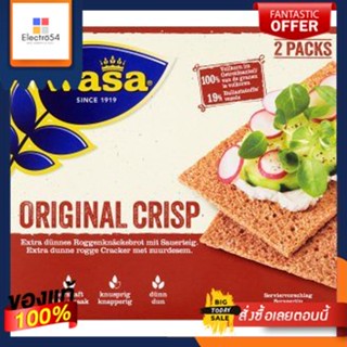 ขนมปังกรอบดั้งเดิม วาซ่า 200 กรัมOriginal Crispbread Wasa 200 g/Original Crispbread Wasa 200 g