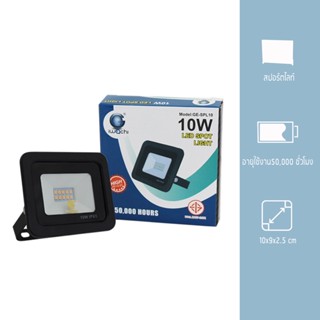 สปอร์ตไลท์ รุ่นบาง แสงขาวIWC-SPL-SMD-10W-WH