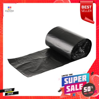 ถุงขยะม้วน ก้นจีบ ACCO ขนาด 18x20" จำนวน 60ใบ สีดำGARBAGE BAGS WITH STAR SEALED BOTTOM ACCO 18X20" 60PCS BLACK