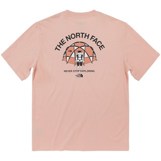 Tee เสื้อยืดครอป Thenorthface เสื้อยืดแขนสั้น ระบายอากาศ สวมใส่สบาย เหมาะกับใส่กลางแจ้ง แฟชั่นคู่รัก