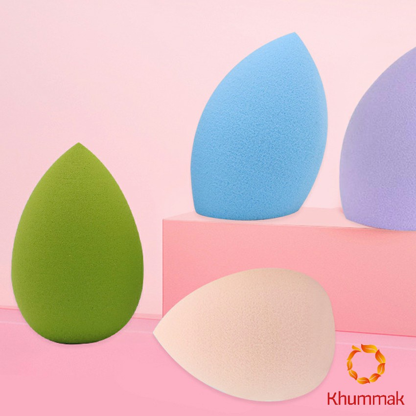 Khummak เปียกและแห้ง ฟองน้ำแต่งหน้า แป้งพัฟ Sponge beauty egg - รูปที่ 6