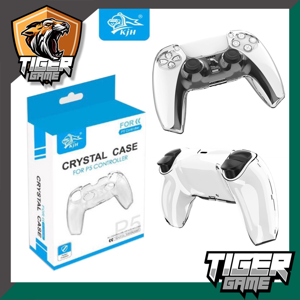 KJH Crystal Case PS5 Controller Case (เคสใสจอย Ps5)(เคสใส่จอย Ps5)(Joystick Ps5 Case)(KJH-P5-002)