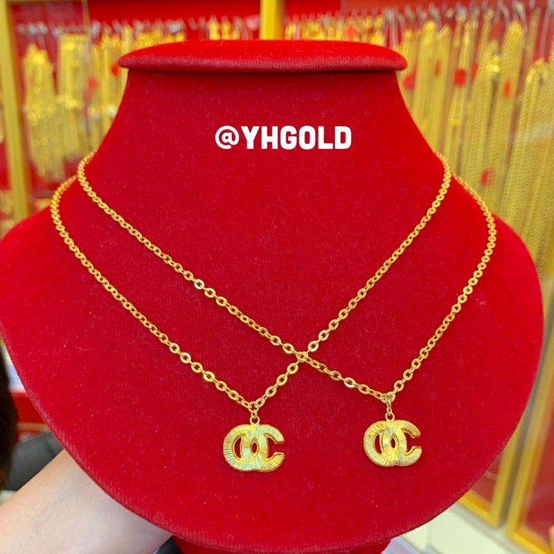 สร้อยคอทอง1สลึง Yonghenggold ลายโซ่ซีดีพร้อมจี้ ทองคำแท้96.5% สินค้ามีใบรับประกัน ราคา ถูกที่สุด ดีลบีเคเค แกลเลอรีภาพที่ 4