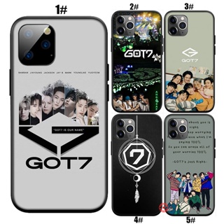 เคสโทรศัพท์มือถือแบบนิ่ม ลาย GOT7 DI10 สําหรับ iPhone 5 5S 6 6S 7 8 11 Pro Max Plus SE XR