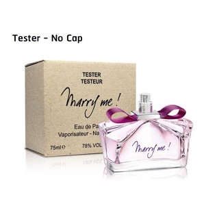 Lanvin Marry Me EDP 75 ml. เทสเตอร์ กล่องน้ำตาล - ไม่มีฝา