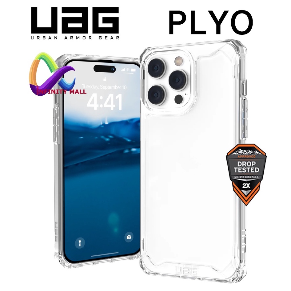 เคสโทรศัพท์ UAG Plyo ของแท้ รับประกัน 1 ปี สำหรับ iPhone 16 15 14 / pro max / 14 plus case