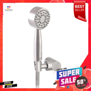 ชุดฝักบัวสายอ่อน 1 ระดับ WS รุ่น WS-8130S สีสเตนเลสHAND SHOWER SET 1 -FUNCTION WS WS-8130S STAINLESS STEEL