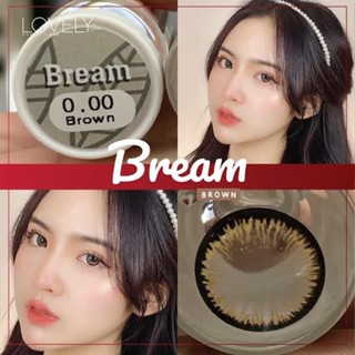 💋 สุดปัง มีค่าสายตา 💋 Lovelylens Bream Gray Brown บิ๊กอาย สุดปัง คอนแทคเลนส์ รายเดือน มีอย แถมตลับฟรี เลนส์นิ่ม สวยป