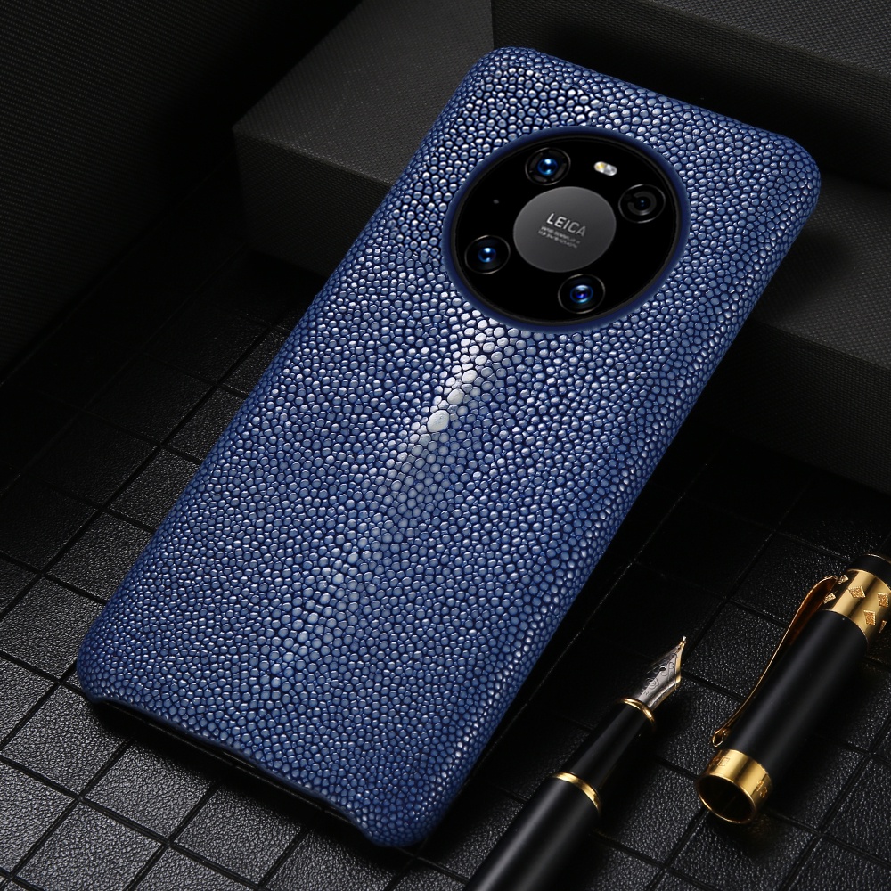 LANGSIDI Luxury stingray Leather case For huawei Mate 40 pro mate 30 20lite phone cover case For HUAWEI P40 lite p30 pro
