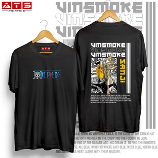 Tee tshirt สําหรับผู้ชาย♛เสื้อ F.T สําหรับผู้ชาย Unisex One Piece Sanji ออกแบบเสื้อผ้าเสื้อผ้า x)2