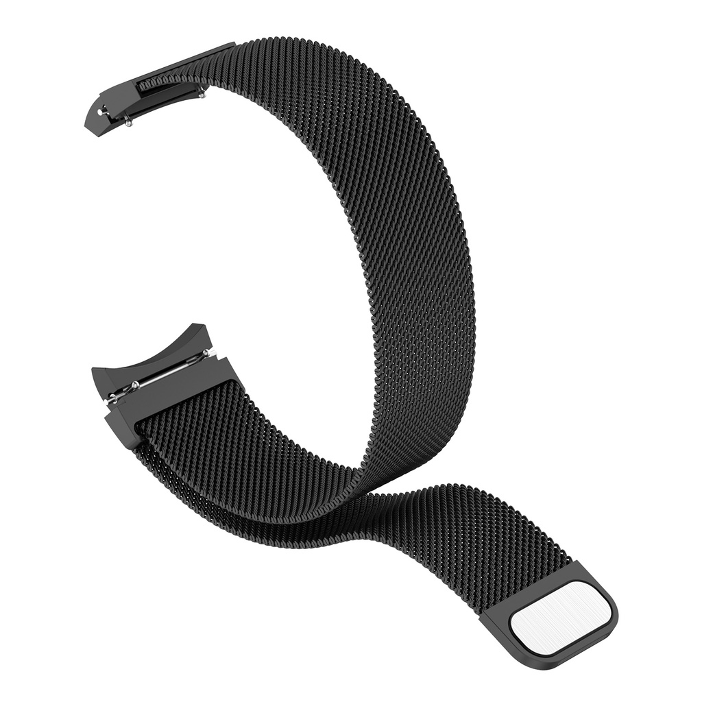 Milanese สายโลหะสําหรับ Samsung galaxy Watch 7 6 5 4 FE Watch7 Watch5 Pro Watch6 watch4 classic 42 มม.46 มม.40 มม.44 มม.43 มม.47 มม.สแตนเลสสตีล