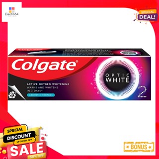 คอลเกต ออพติคไวท์โอทู อะโรมาติกเมนทอล85กCOLGATE OPTIC WHITE O2 AROMATIC 85G