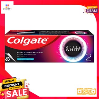 คอลเกต ออพติคไวท์โอทู อะโรมาติกเมนทอล85กCOLGATE OPTIC WHITE O2 AROMATIC 85G