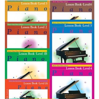 หนังสือเรียนเปียโน Alfreds Basic Piano Library: Lesson Book