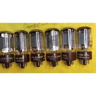 Tungsol  JAN CTL5881/6L6WGB Vacuum tube  อเมริกา NOS/NIB สภาพและคุณสมบัติ 100%สุดยอด Sweet&amp;mellow for Jazz