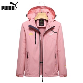 Puma เสื้อแจ็กเก็ตกีฬาลําลอง กันน้ํา กันลม ทนต่อการเสียดสี เหมาะกับใส่กลางแจ้ง แฟชั่นฤดูใบไม้ร่วง สําหรับผู้หญิง