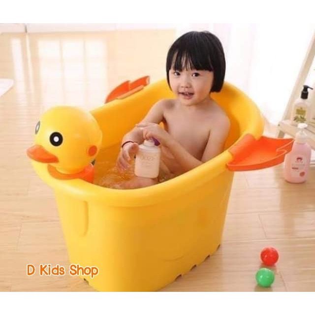 รุ่นใหญ่ อ่างอาบน้ำเป็ด อ่างเป็ด อ่างอาบน้ำเด็ก สุดแบ๊ว อ่างเป็ดเหลือง น่าร้ากกกเว่อร์ ราคา ถูกที่สุด ดีลบีเคเค แกลเลอรีภาพที่ 2