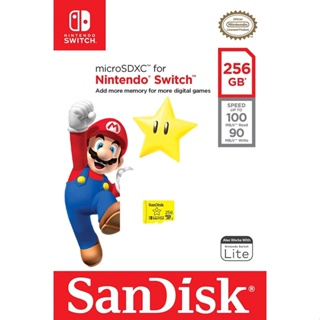 SanDisk microSDXC-Card For Nintendo Switch (256 GB)