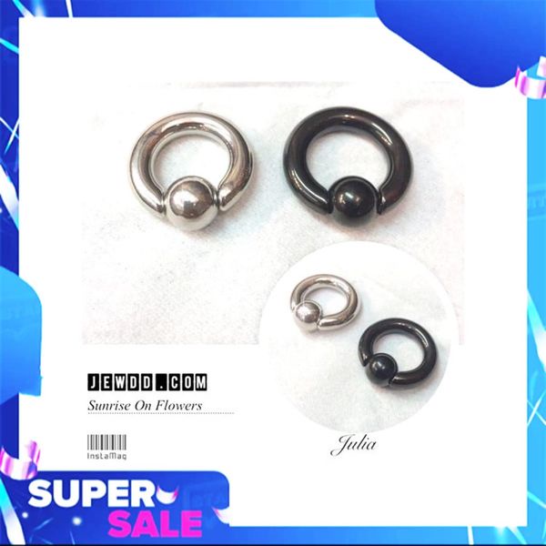 ⚡  BCR  📌 จิวห่วงบอลสปริง จิวตาไก่ จิวหูระเบิด จิวระเบิดหู จิวขยายหู  จิวหูตาไก่ ต่างหูตาไก่ มีขนาดต