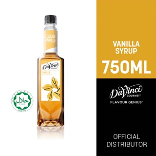 ไซรับ Davinci Vanilla Syrup 750 Ml.