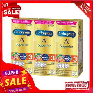 เอนฟาโกรเอพลัสซุพีเรียร์3180มล แพ็ค 3ENFAGROW A+ SUPERIOR 3 180ML PACK 3