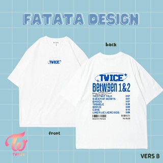 สินค้าพร้อมส่ง อัลบั้มเสื้อผ้า ลายศิลปินเกาหลี TWICE BETWEEN 1 &amp; 2