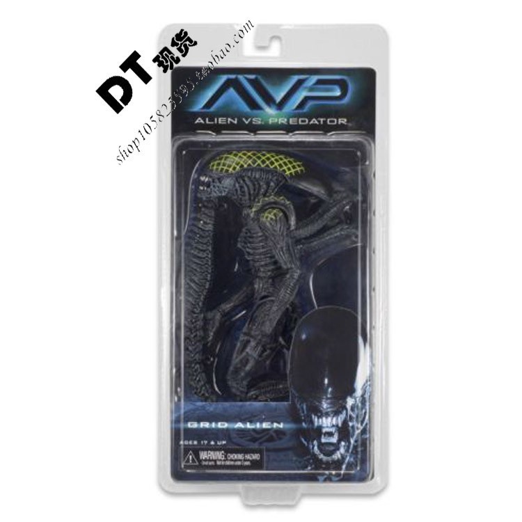 ฟิกเกอร์ Neca Alien 7W AVP Grid Alien ขนาด 23 ซม. สําหรับตกแต่งบ้าน