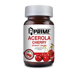 Prime Acerola cherry 1200 mg. ช่วยเสริมสร้างภูมิคุ้มกันลดอาการหวัด ภูมิแพ้