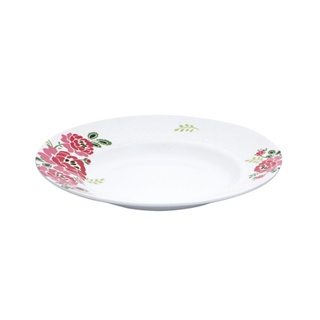 จานลึกเมลามีน 9.5 นิ้ว SUPERWARE LOVE ROSIEDEEP MELAMINE PLATE SUPERWARE LOVE ROSIE 9.5"