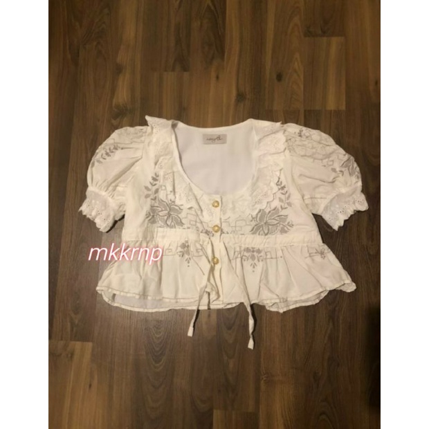 2Seeyou เสื้อวินเทจ เสื้อ 2 Seeyou เชือกรูดหน้า