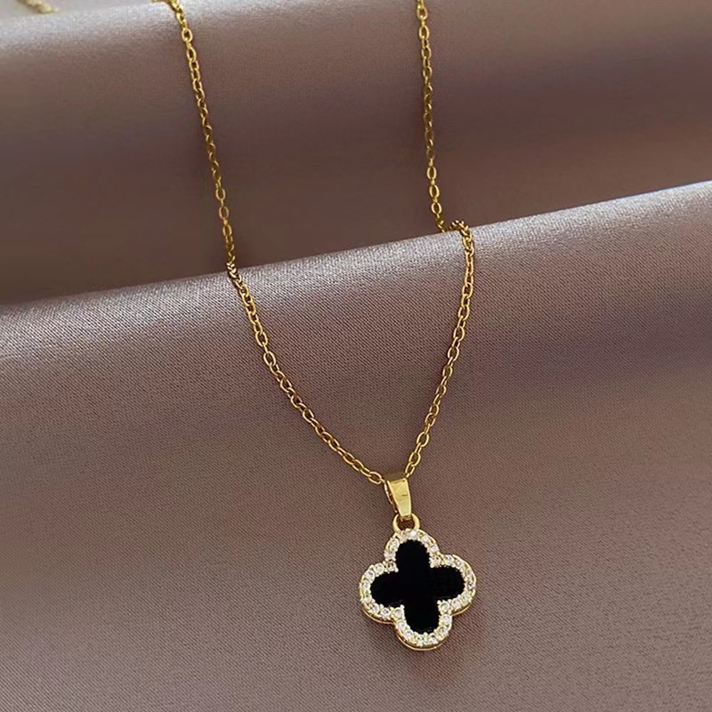 2022 สร้อยคออินเทรนด์ Simple Time Clavicle Chain