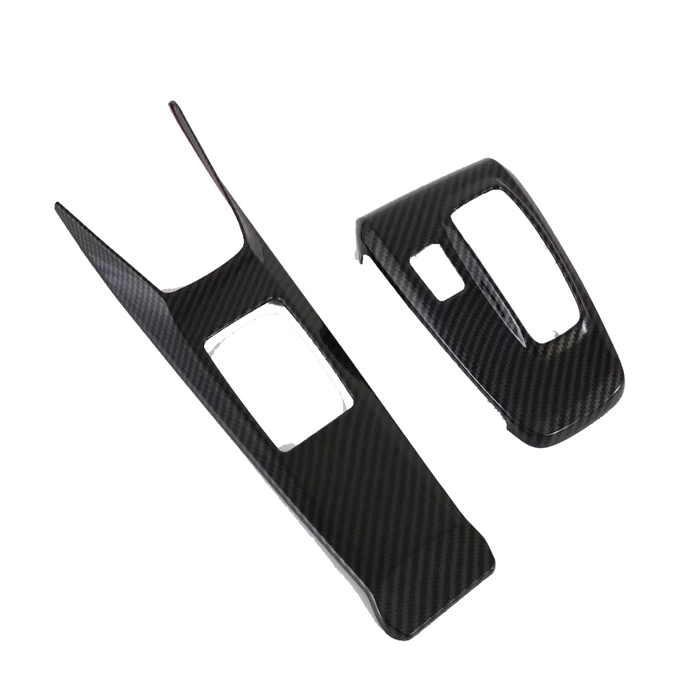 For Hyundai Sonata DN8 2020 2021 Carbon Fiber Interior Gear Shift Panel Center Console Cover Trim Fr