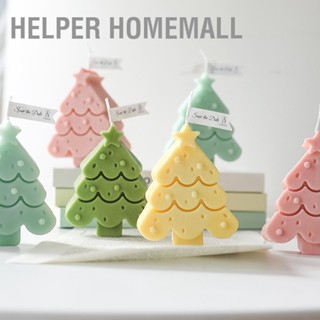 Helper Homemall เทียนหอมอโรมา รูปต้นคริสต์มาส สําหรับตกแต่งบ้าน