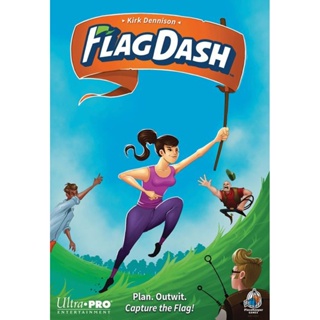 Flag Dash บอร์ดเกม คู่มือภาษาอังกฤษ