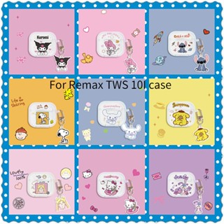 【Case Home】เคสหูฟังพลาสติก Pvc ลายการ์ตูน สําหรับ Remax TWS 10I