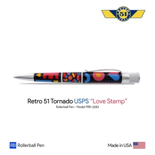 Retro 51 Tornado USPS "Love Stamp" Rollerball Pen - ปากกาโรลเลอร์บอลล์เรโทร 51 ทอร์นาโด