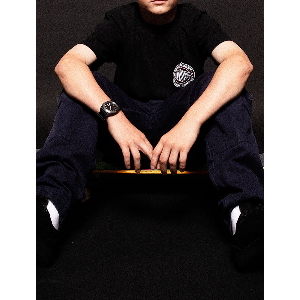 Nixon TimeTeller OPPBlack รุ่น NXA1361000-00 นาฬิกาข้อมือชายและหญิง หน้สปัด 37 มม.