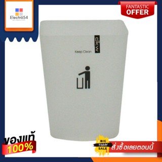 ถังขยะ เหลี่ยม 5.5L ขาวWaste Bin Square 5.5L White